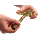 Cigar-Cutter "Gold", double-edged, 95 x 40 mm