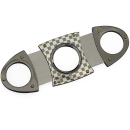 Cigar-Cutter &quot;Anthrazit-Silber&quot;, double-edged,...