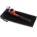 Pfeife "Basic" mit Kunststoff Mundstück, 9mm Filter