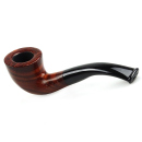 Pfeife "Basic" mit Kunststoff Mundstück, 9mm Filter