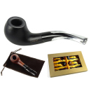 Wooden Pipes with transparent acrylic mouthpiece, 9 mm...