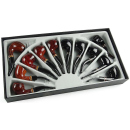 Pfeife "Excellent" mit Farbring, mit Kunststoff Mundstück, 9 mm Filter