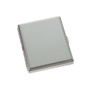 Cigarette Case display 8x "Carbon-Optik" with clasp, capacity 20 cigarettes