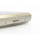 Cigarette Case display 8x "Barock Metall" with clasp, capacity 20 cigarettes