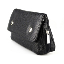 Pfeifentasche "Easy" für 2 Pfeifen, Schwarz&Braun 9,5 x 16,5 cm