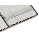 Cigarette Case display 12x "Classic Metall" with clasp, capacity 20 cigarettes