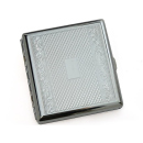 Cigarette Case display 12x "Classic Metall" with clasp, capacity 20 cigarettes