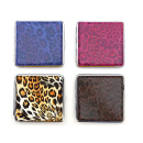 Cigarette Case display 12x "Wild Cat" with rubber band, capacity 20 cigarettes