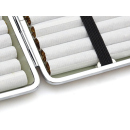 Cigarette Case display 12x "Wild Cat" with rubber band, capacity 20 cigarettes