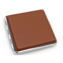 Cigarette Case display 12x "Gentleman" with clasp, capacity 20 cigarettes