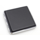 Cigarette Case display 12x "Gentleman" with clasp, capacity 20 cigarettes