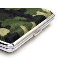 Zigarettenetui "Camouflage" für 20 Zig., mit Spange, 12er Display
