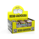 Grinder Rainbow Skulls 3p, Black, 24 x 39 mm