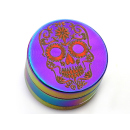 Grinder Rainbow Skulls 3p, Black, 24 x 39 mm