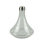 Hookah "Grand Deluxe Silver", screwable, 2 hoses, 70 cm