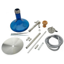 Hookah "Velum" blue, 60 cm, 1 hose