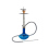 Hookah "Velum" blue, 60 cm, 1 hose