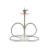 Hookah "Fortuna 2", 2 hoses, 62 cm