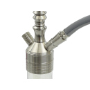 Hookah "Illustria" white, 60 cm, 1 hose