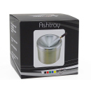 Ashtray Metal Red Ø 9,5cm