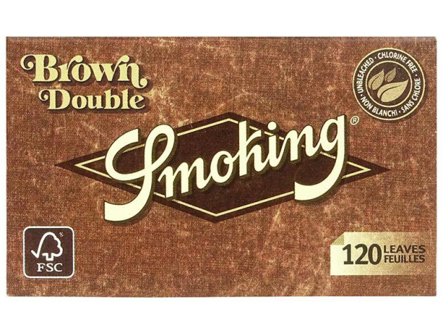 Smoking Regular Brown Double Window 25 Hefte 120 Blatt