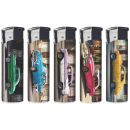 Elektrofeuerzeuge "Cuba Oldtimer"  50er Display