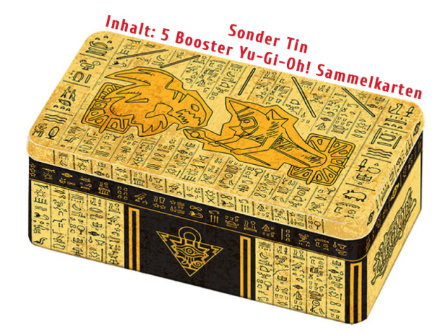 Yu-Gi-Oh ! Sonder-Tin 2019/2020  inkl. 5  versch.Booster VK 15,95 Euro