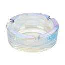Glasaschenbecher "Metallic"  Ø 9,1cm, 8er Display