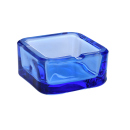 Ashtray "Smoke" glass 7,3x7,3cm, 12p Display