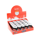 Sturmfeuerzeuge "Köln" Blaue Jet-Flamme, 25er Display