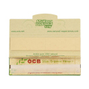 OCB KS Organic Hemp Slim + Tips, 32 booklets each 32 leaves + tips