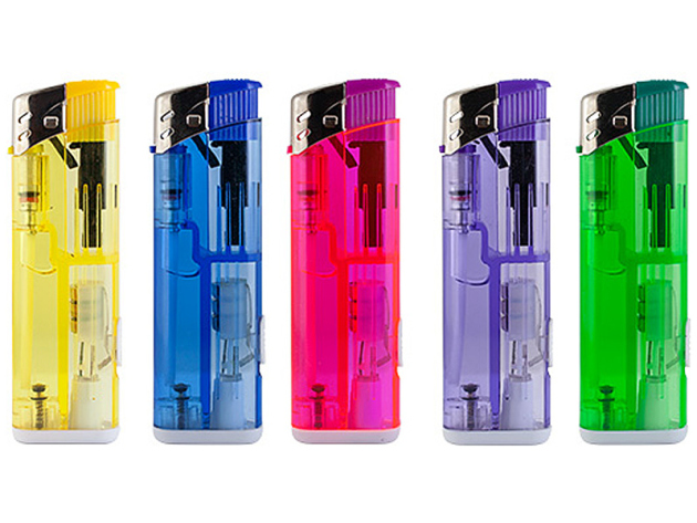 Electric Lighters "Bingo" with LED, 50p display