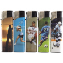 Electric Lighters "Sports" 50p display