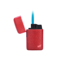 Sturmfeuerzeuge "Leather Look" Blaue Jet-Flamme, 20er Display