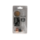 Handpfeifen-Set "Glass-Pipe", mit Grinder und Ersatzsieb, einzeln