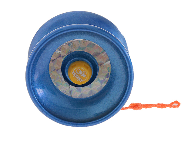 Yo Yo King Spin; blau; Ø 6cm; Höhe: 3 cm