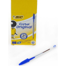 BIC Kugelschreiber Cristal Original 0.4 mm Blau 50 Stück