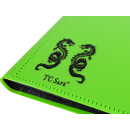 Neutrales Sammelalbum grün (max.360 Karten / 20 Seiten)  für Pokemon, Yu-Gi-Oh, Match Attax etc.