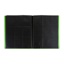 Neutrales Sammelalbum grün (max.360 Karten / 20 Seiten)  für Pokemon, Yu-Gi-Oh, Match Attax etc.