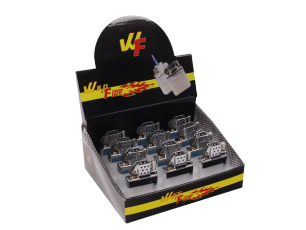 Gas-Einsatz für Benzinfeuerzeuge, Jetflame, Z-16,12er Display