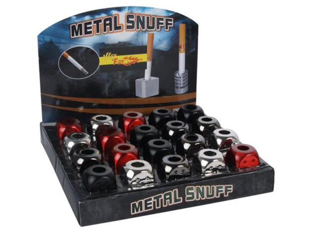 Glutkiller "Würfel" Metal Snuff, 20er Display