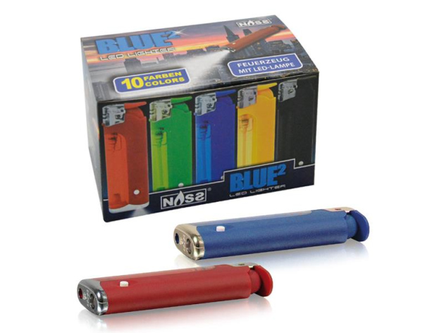 Elektrofeuerzeuge "Blue² Color Edition", 30er Display