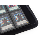 Sammel-Ringalbum, schwarz (450 Karten/25 Seiten) für Pokemon, Yu-Gi-Oh, Match Attax etc.