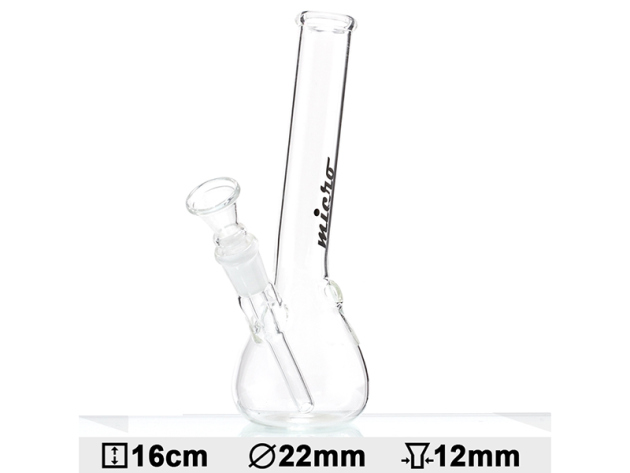 Glasbong "Hangover", 16 cm