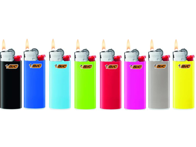 BIC Mini Flint Lighters, 50p Display