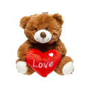 Plüsch Teddybären mit Herz, 6er set, ca. 23cm