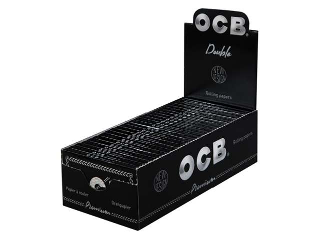 OCB Short Black Premium 25 booklets each 100 leaves