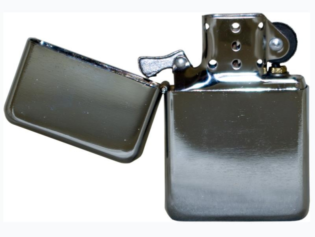 Benzinfeuerzeug Chrom poliert (Z16) einzeln