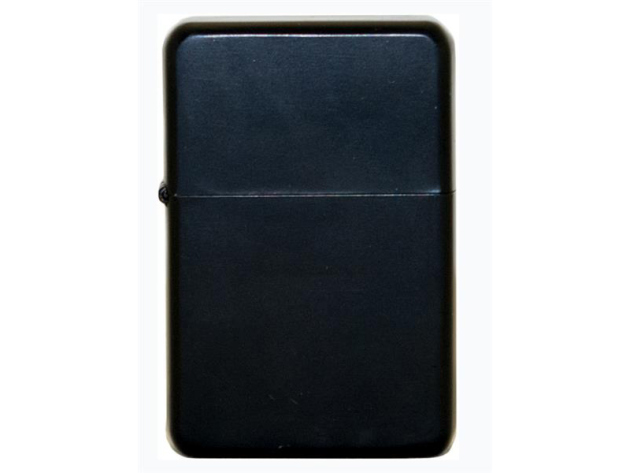 Benzinfeuerzeug Matt schwarz