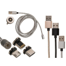 USB-Kabel f&uuml;r Apple I-Phone mit 3 magnetischen...